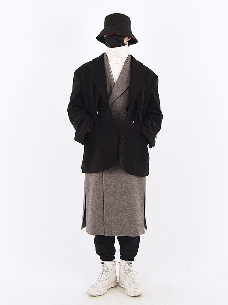오버핏 코트 자켓(2color)